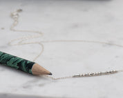 Bestie Morse Code Necklace