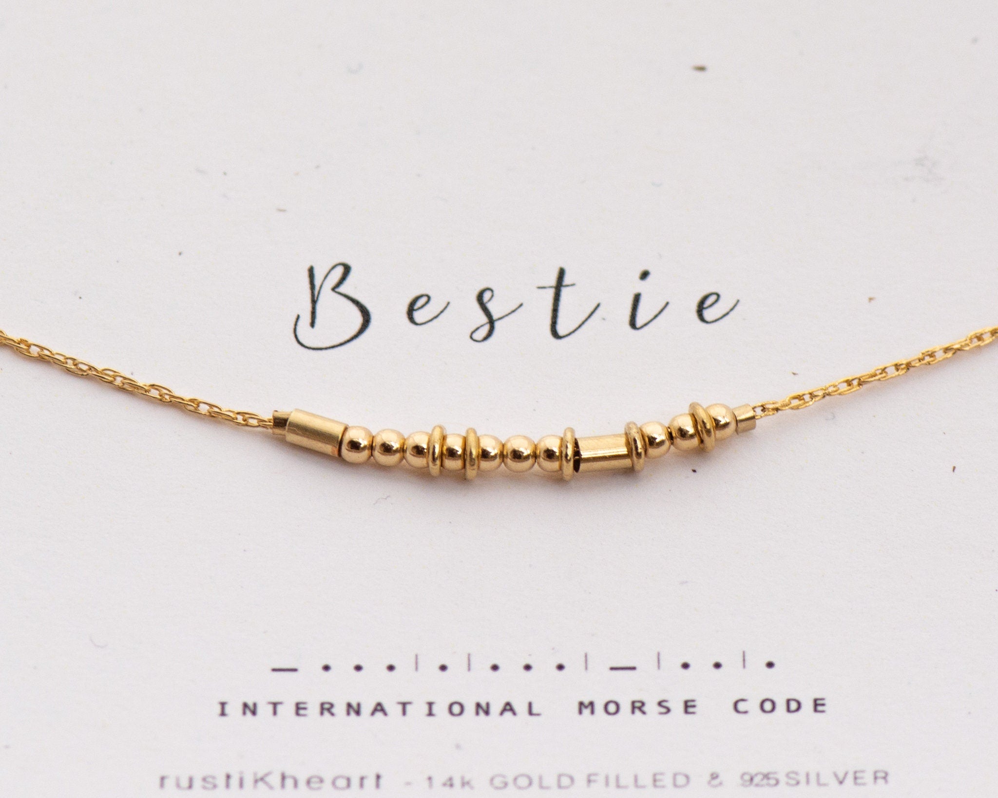 Sister Morse Code Necklace