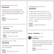 Let Them Morse Code Bracelet