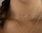 14k Gold Filled Tiny Freshwater Pearl Necklace