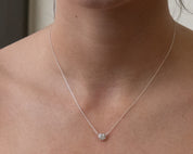 Nasreen Necklace, Silver