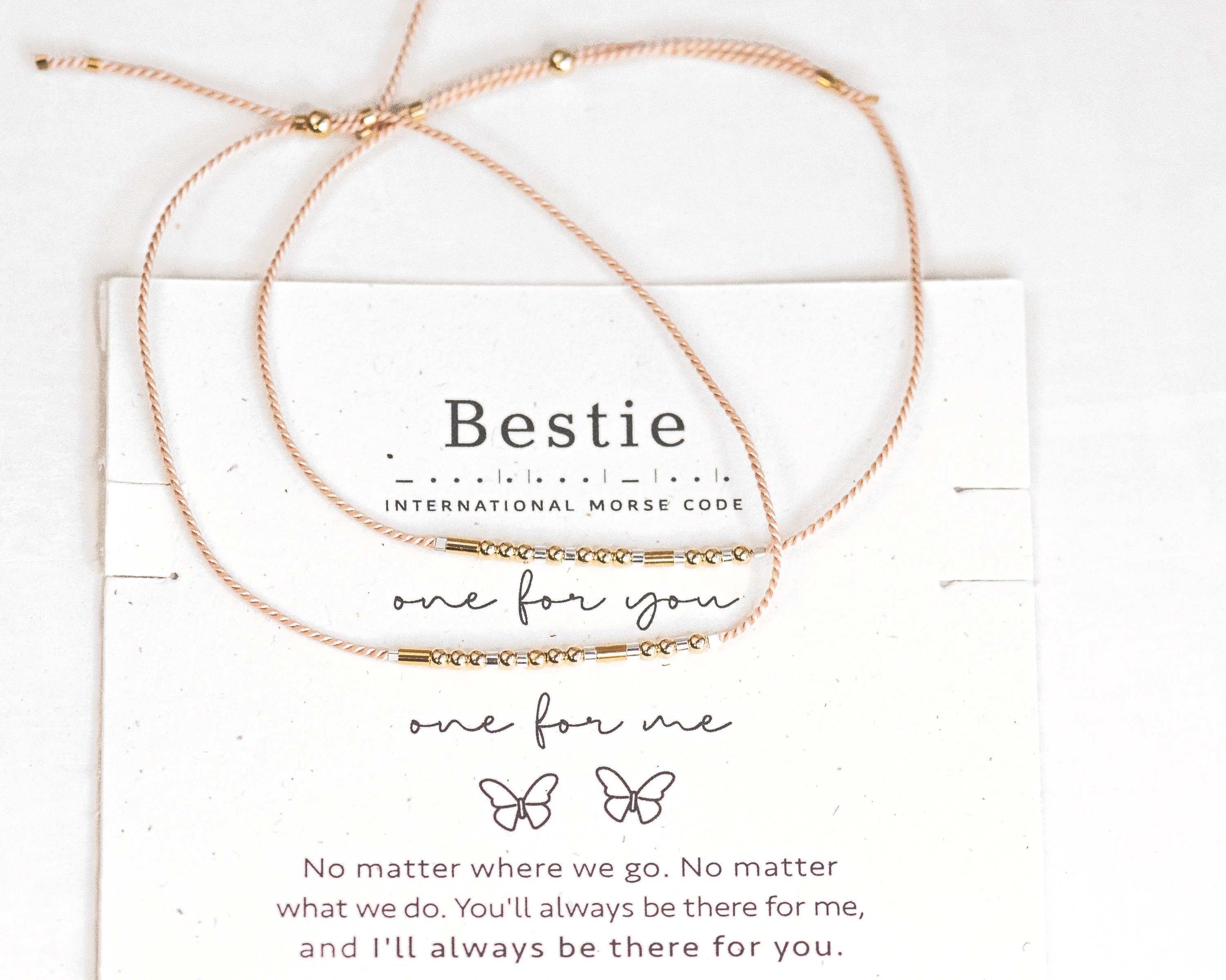 Bestie Bracelet Set - Gia Morse and Dainty Jewelry by Olivia Cactus