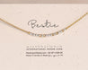 Bestie Bracelet Gold - Clara Morse and Dainty Jewelry by Olivia Cactus