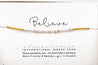 Believe Bracelet - Ava Morse and Dainty Jewelry by Olivia Cactus