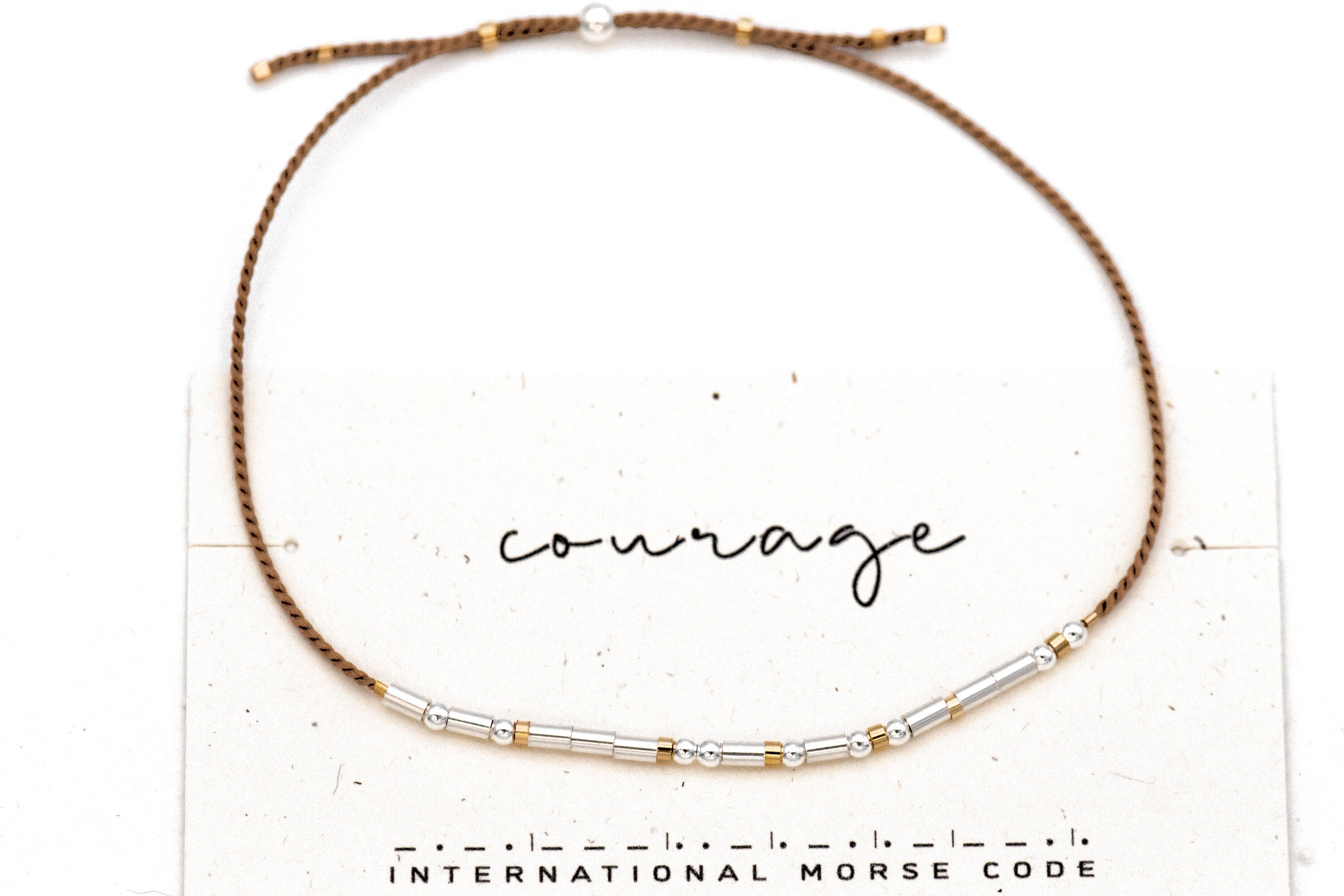 Courage Bracelet - Maya Morse and Dainty Jewelry by Olivia Cactus