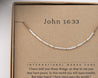 Isaiah 43 Bible Verse Bracelet - Maya Morse and Dainty Jewelry by Olivia Cactus