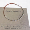 Proverbs 27:9 Bible Verse Bracelet - Maya Morse and Dainty Jewelry by Olivia Cactus