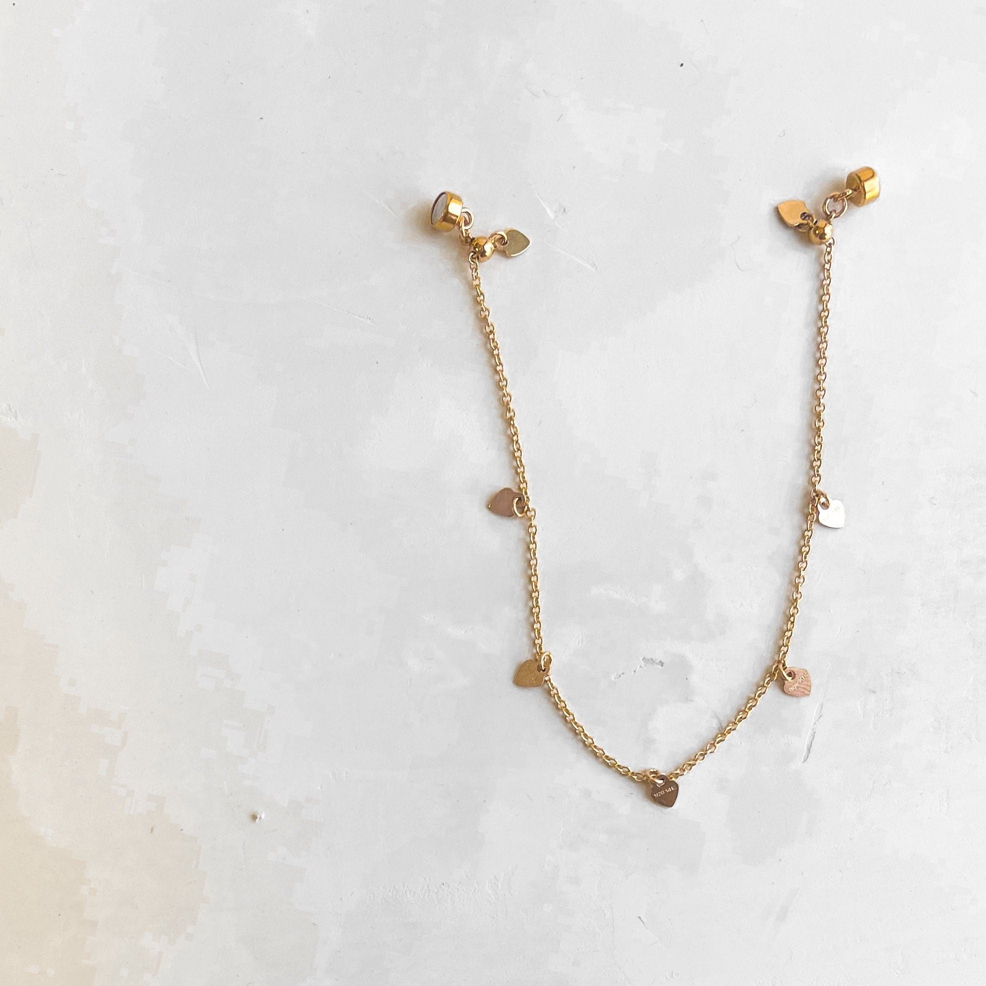 Tiny Heart Charm Bracelet