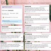 Be Strong - Sterling on Silk Morse Code Bracelet
