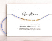 Tribe Morse Bracelet