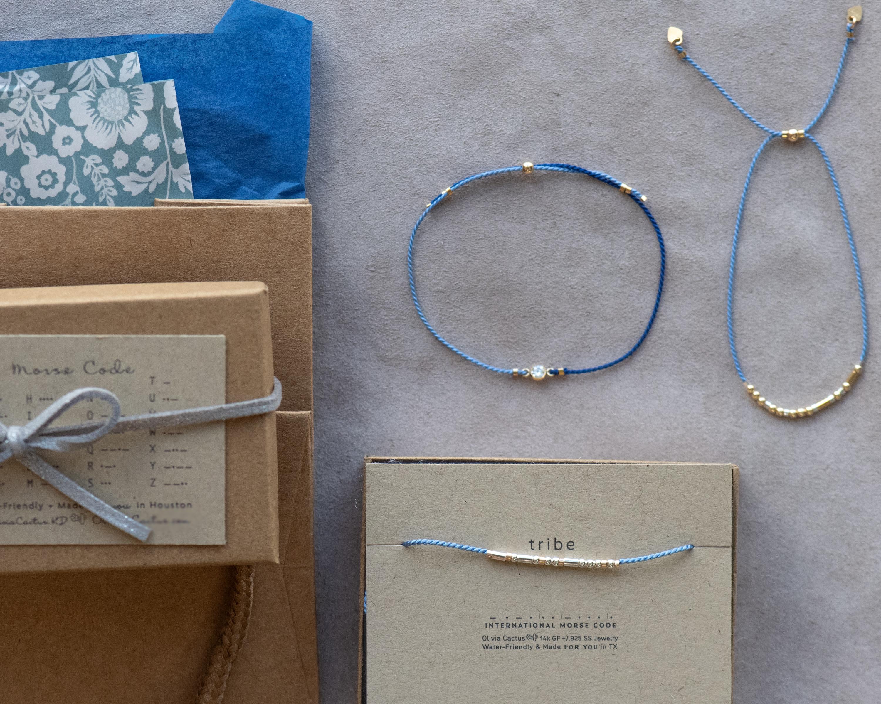 Tribe Morse Bracelet