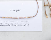 Dainty Morse Code Necklace