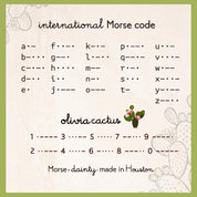 Grandma Morse Code Bracelet