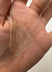 Dainty 14k Gold Filled Cross Necklace: Minimalist Everyday Jewelry