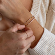Isaiah 43:2 Morse Code Bracelet