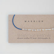 Morse Code Bracelet: Sterling Silver Beads, Strength on Pink or Custom Word, Color