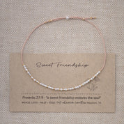 Morse Code Bracelet: Sterling Silver Beads, Strength on Pink or Custom Word, Color