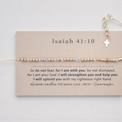 Isaiah 41:10 Morse Code Bracelet