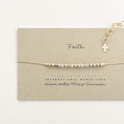 Gold Morse Code Bracelet