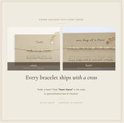 Gold Morse Code Bracelet