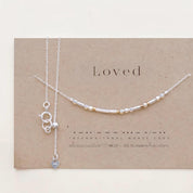 Custom Sterling Silver Morse Code Necklace, Hidden Message, Loved or Personalized Birthday Gift