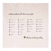 Morse Code Bracelet for Women, Personalized Custom Word, 14K Gold Filled Sterling Silver
