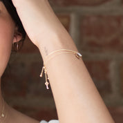 Heart Lock and Key Bracelet