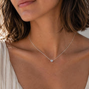 Nasreen Necklace, Silver