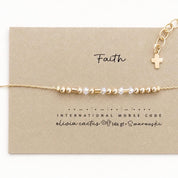 Isaiah 41:10 Morse Code Bracelet