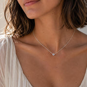 Nasreen Necklace, Silver