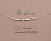 Philippians 4:6-7 Morse Code Necklace