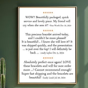 Isaiah 41:10 Morse Code Bracelet - Dainty 14K Gold & Silver Jewelry by Olivia Cactus