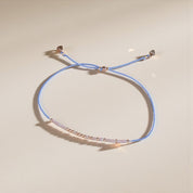 Isaiah 43:18 - 19 Morse Code Bracelet - Dainty 14K Gold & Silver Jewelry by Olivia Cactus