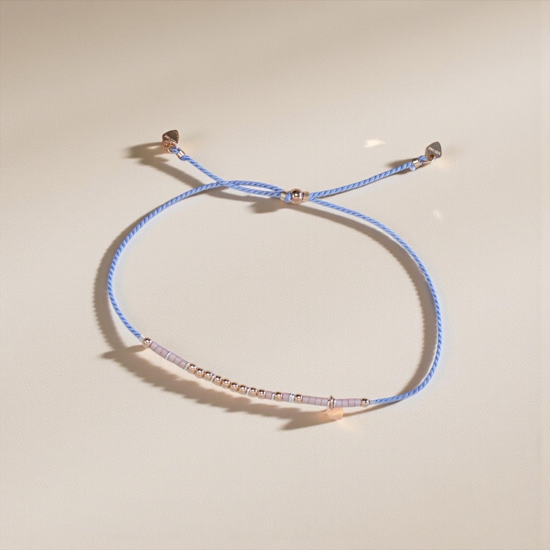 Isaiah 43:18 - 19 Morse Code Bracelet - Dainty 14K Gold & Silver Jewelry by Olivia Cactus