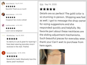 Little Pearls Dainty Gold Chain Necklace - Dainty 14K Gold & Silver Jewelry by Olivia Cactus