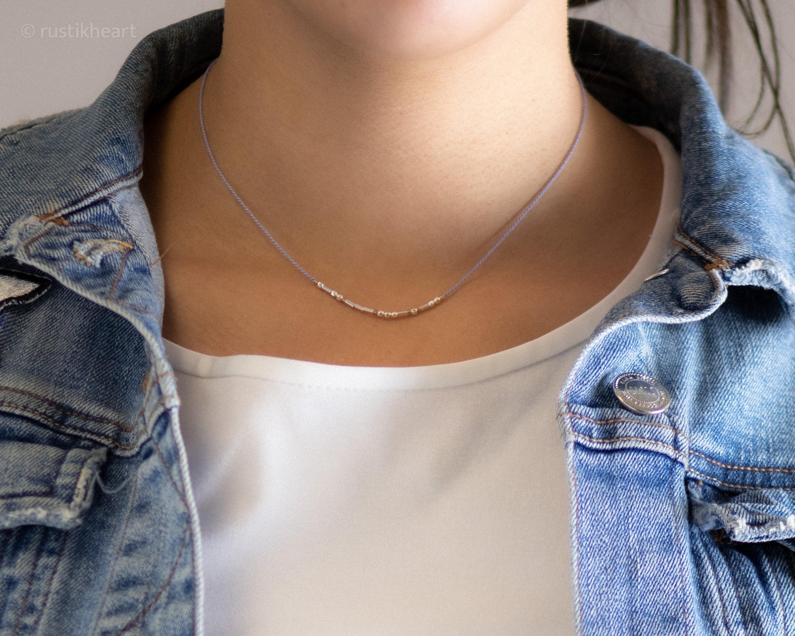 Loved Necklace - Mila Morse and Dainty Jewelry by Olivia Cactus