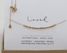 Loved Necklace Gold - Lola Morse and Dainty Jewelry by Olivia Cactus