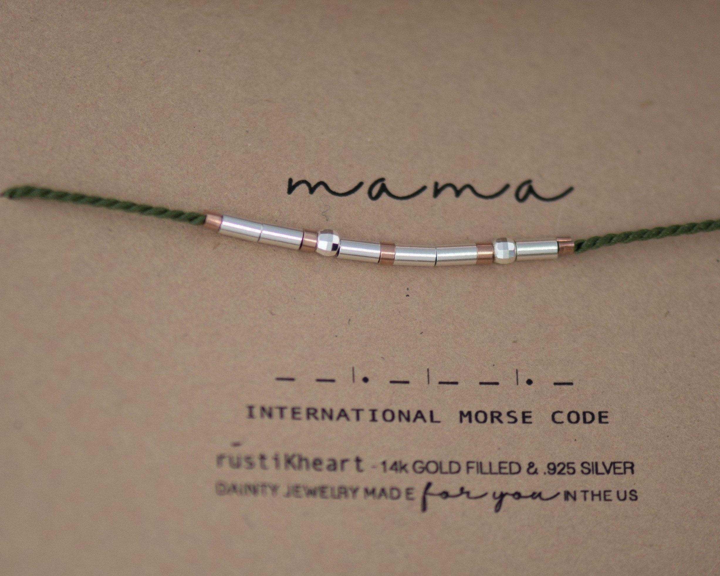 Mama Bracelet - Zoe Morse and Dainty Jewelry by Olivia Cactus