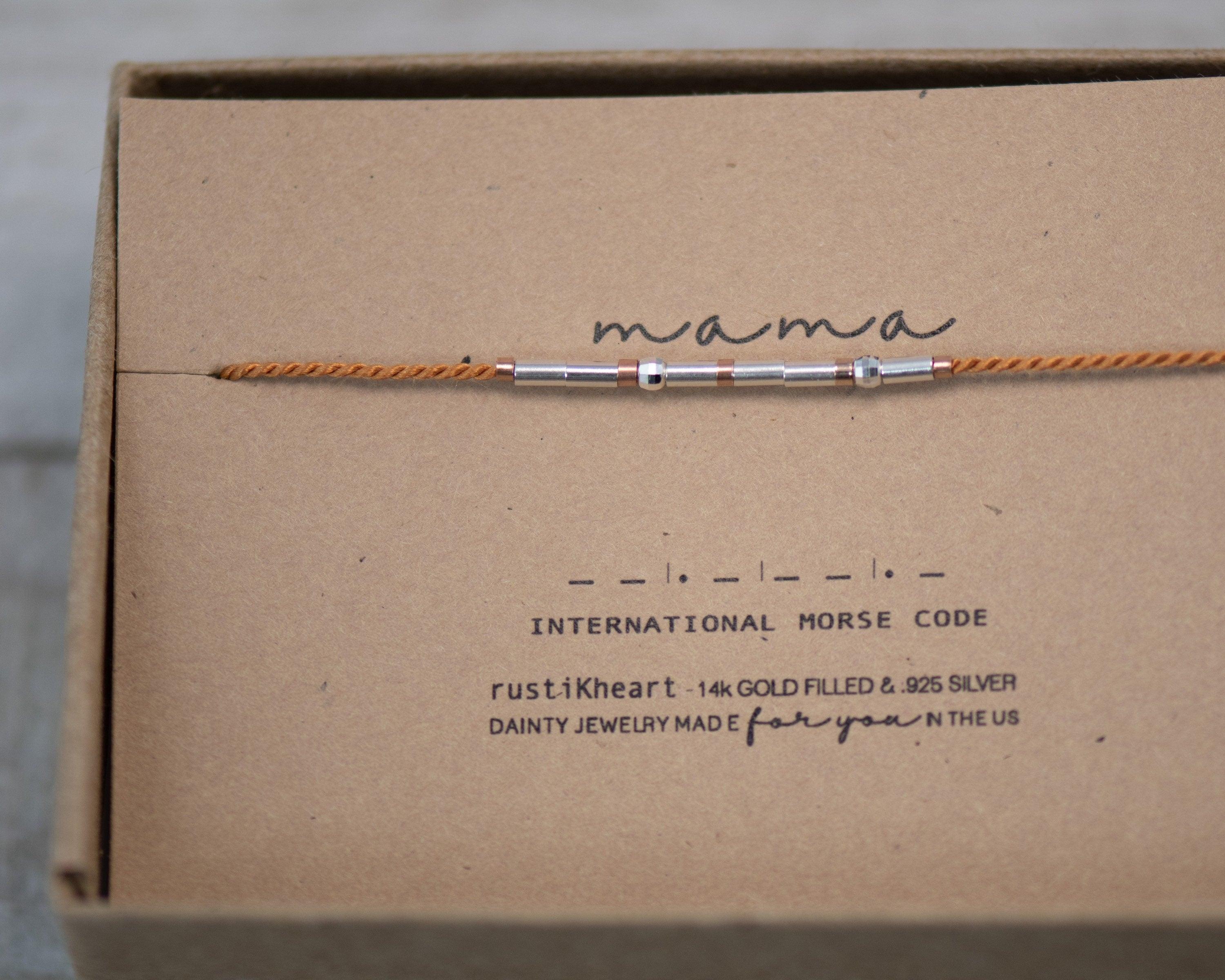 Mama Bracelet - Zoe Morse and Dainty Jewelry by Olivia Cactus