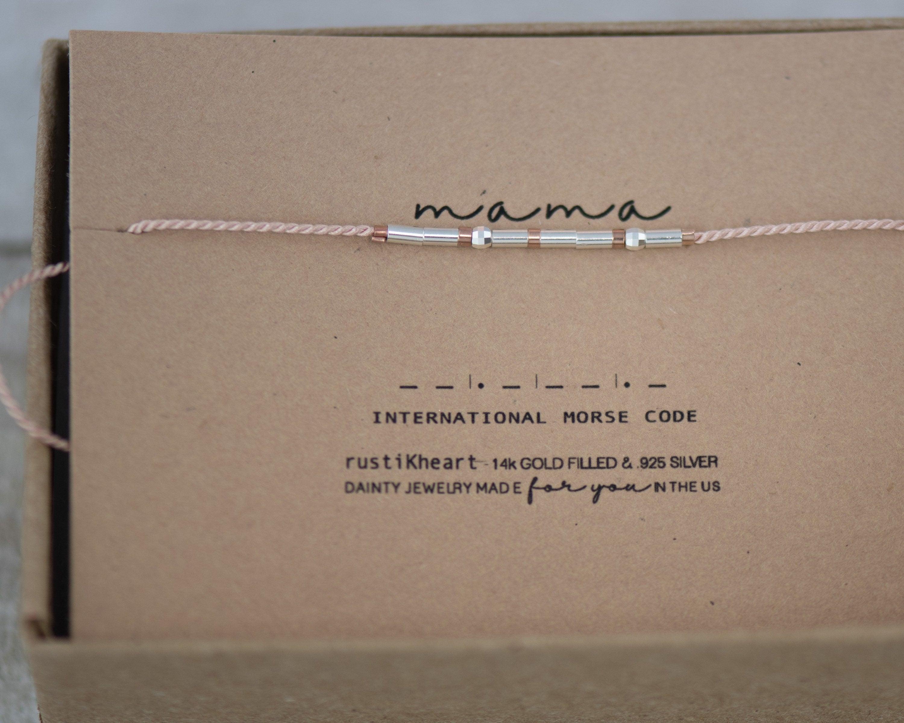 Mama Bracelet - Zoe Morse and Dainty Jewelry by Olivia Cactus