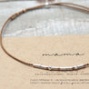 Mama Bracelet - Zoe Morse and Dainty Jewelry by Olivia Cactus