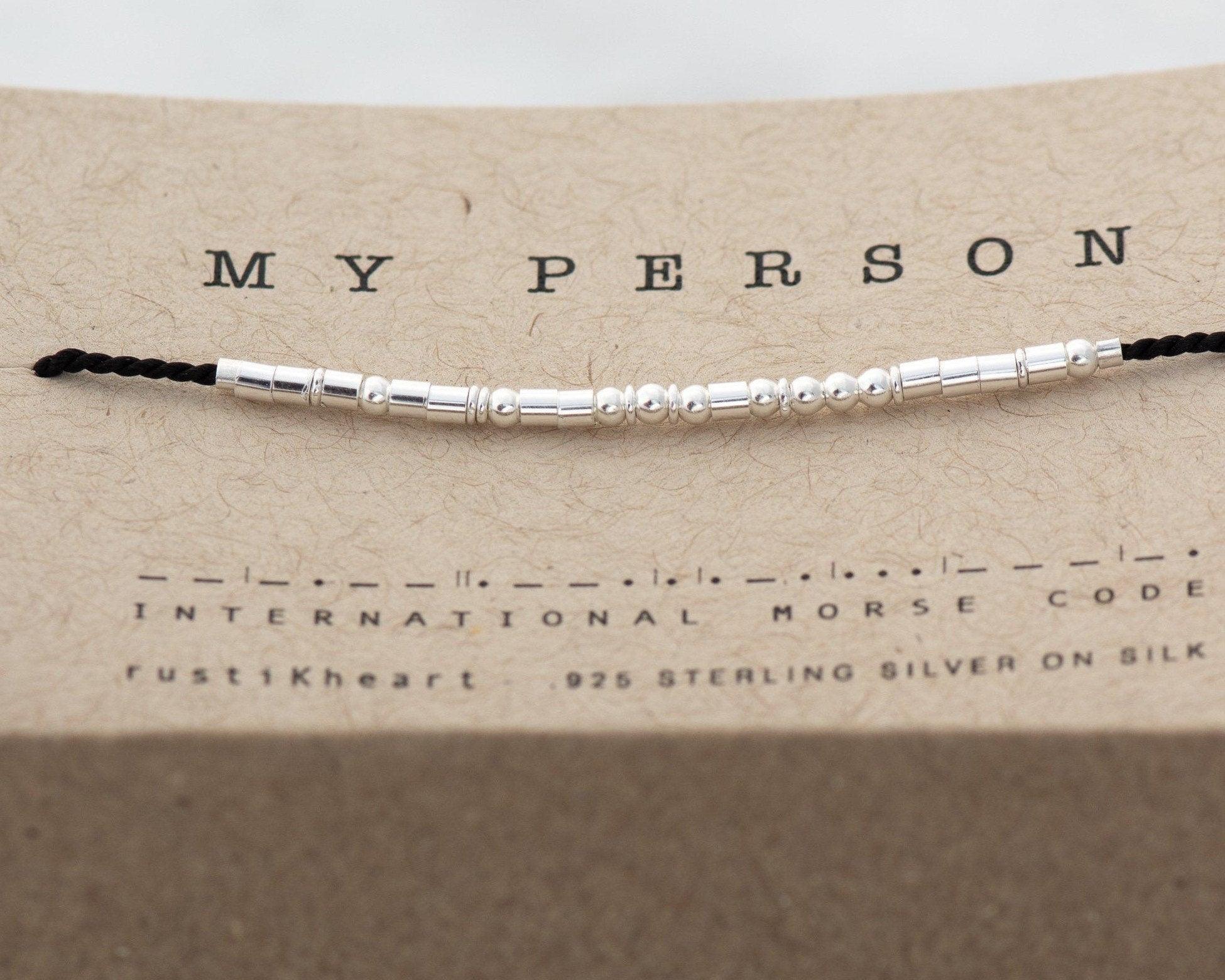 My Person Bracelet - Dean Morse and Dainty Jewelry by Olivia Cactus