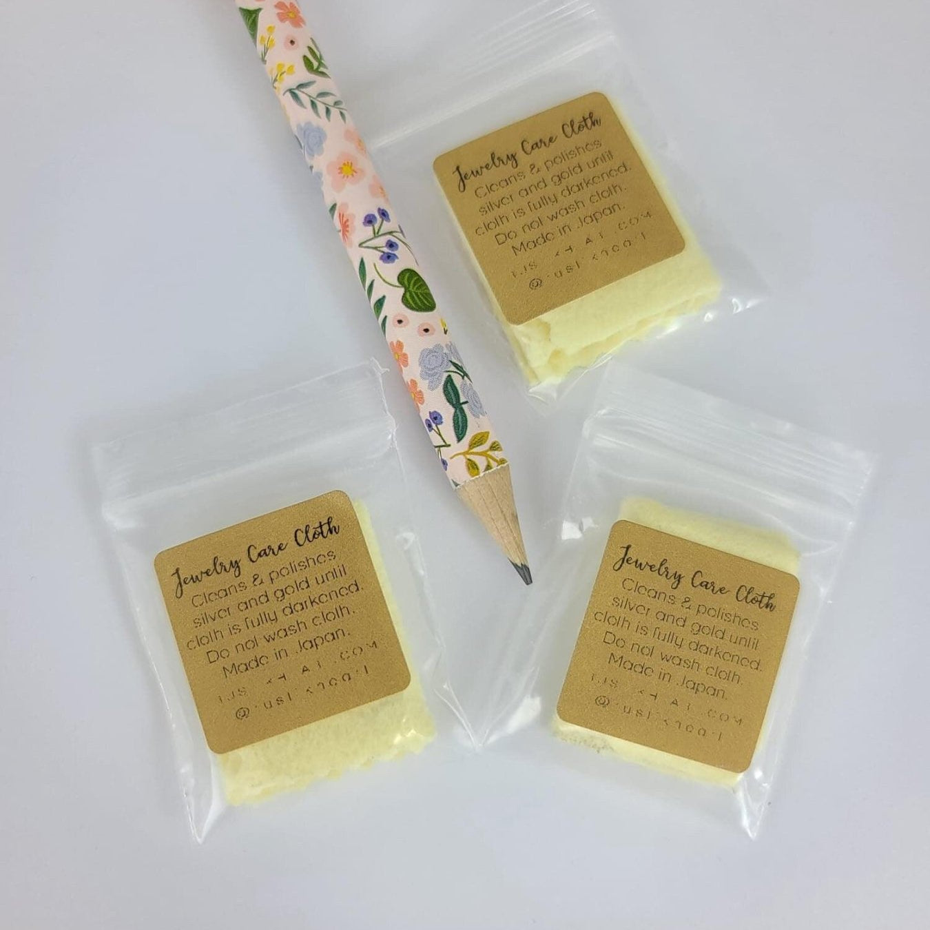 One Jewelry Polishing Cloth - Dainty 14K Gold & Silver Jewelry by Olivia Cactus