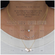 Philippians 4:6 - 7 Morse Code Necklace - Dainty 14K Gold & Silver Jewelry by Olivia Cactus