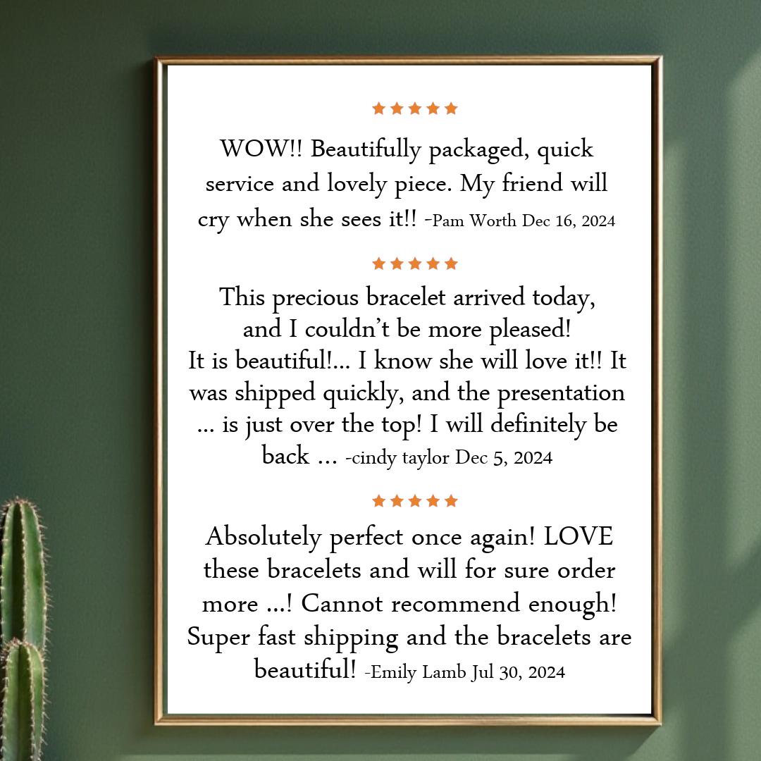 Proverbs 27:9 Bible Morse Code Friendship Bracelet - Dainty 14K Gold & Silver Jewelry by Olivia Cactus