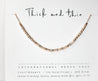 Thick and Thin Morse Code Necklace Morse and Dainty Jewelry by Olivia Cactus