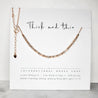 Thick and Thin Morse Code Necklace Morse and Dainty Jewelry by Olivia Cactus