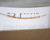 Rose Thin Shrt, SS Tiny Hoop Morse and Dainty Jewelry by Olivia Cactus