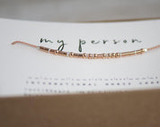 Rose Thin Shrt, SS Tiny Hoop Morse and Dainty Jewelry by Olivia Cactus