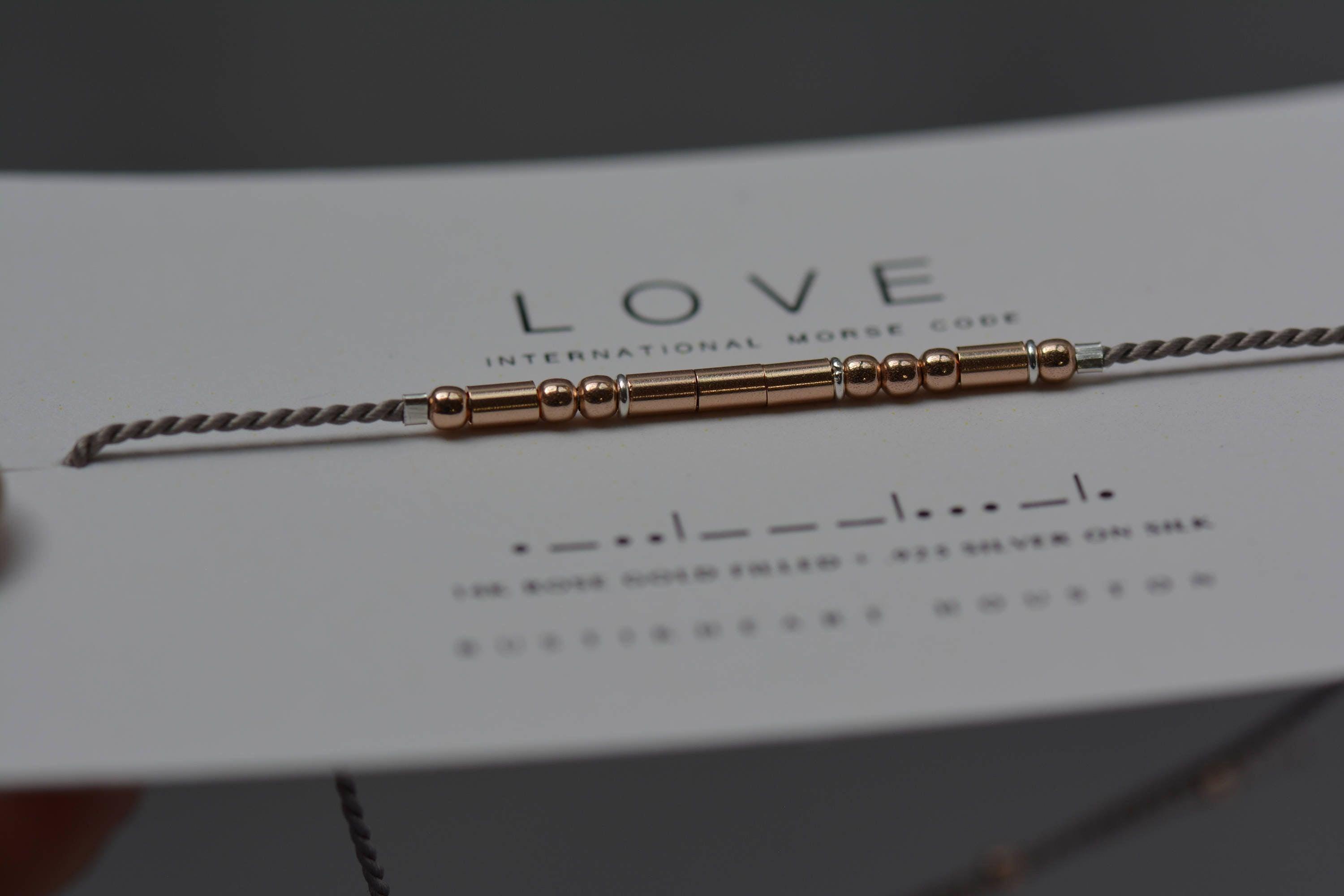 Rose Thin, SS Tiny Hoop Morse and Dainty Jewelry by Olivia Cactus